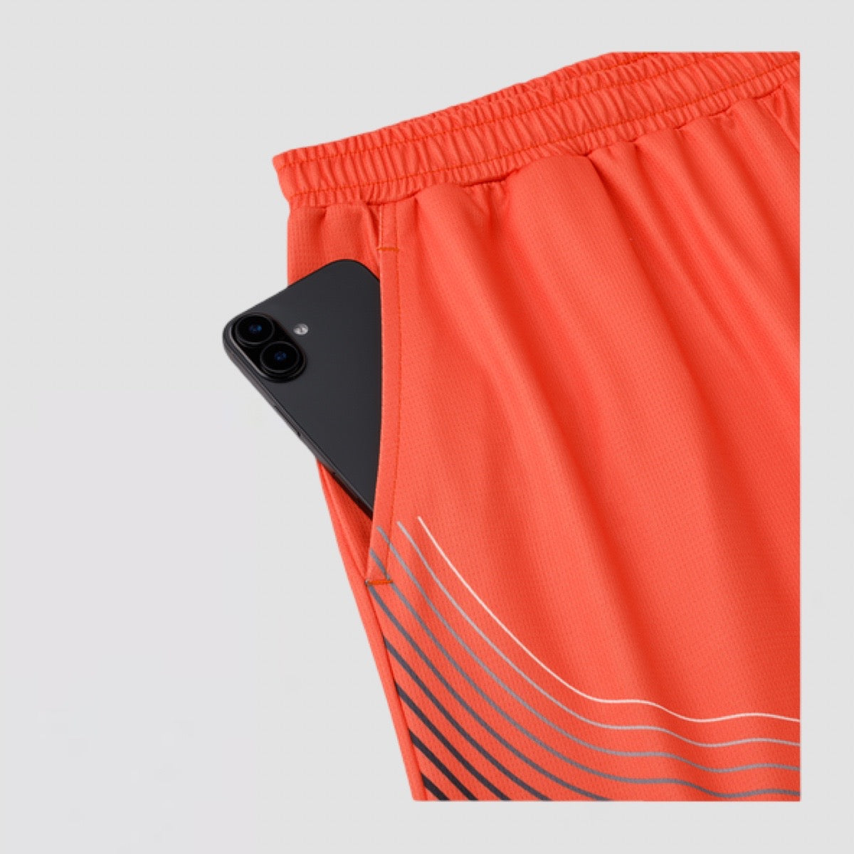 YONEX Unisex Knit Shorts 15247EX Cyan Orange