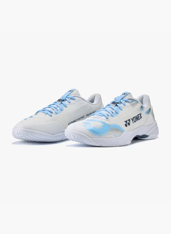 YONEX Power Cushion Cascade Drive Accel Wide White/Light blue Badminton Shoe