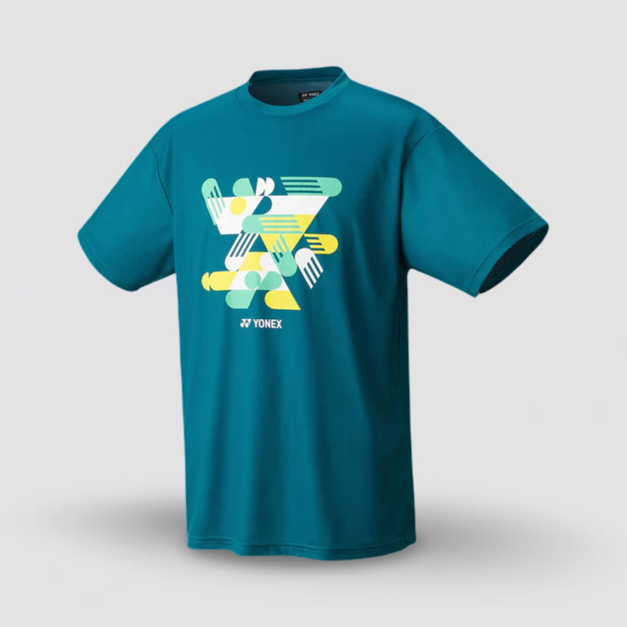 YONEX Unisex T-Shirt YM0043EX Blue Green