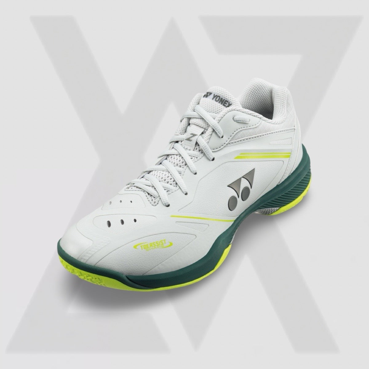 YONEX Power Cushion 65 Z VA Wide Viktor Axelson Grayish Beige Badminton Shoes SHBVAZW