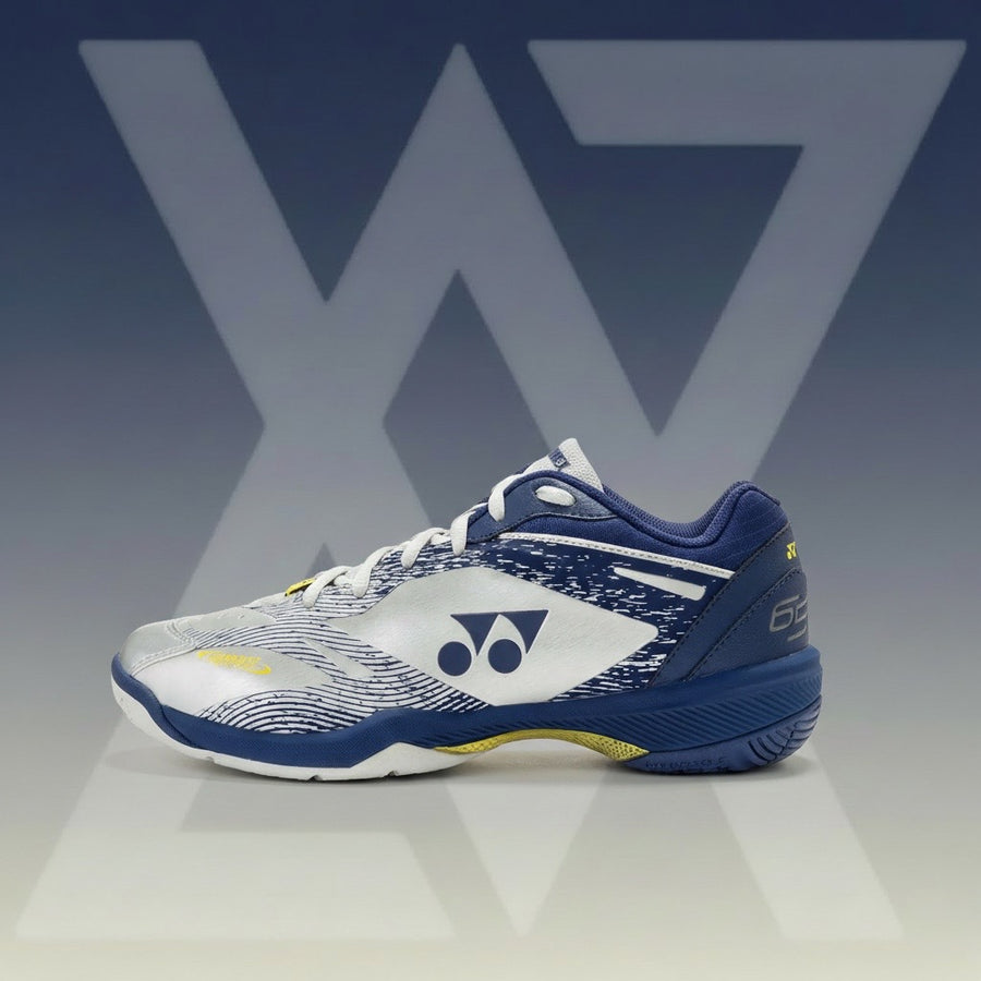 YONEX Power Cushion 65 Z VA Wide(4E) Viktor Axelsen Limited Edition Silver/Navy Badminton Shoes SHBVAZW [PRE-ORDER]