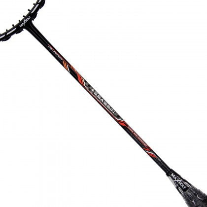 MAXBOLT Assasin Black Badminton Racquet 4U (Strung)