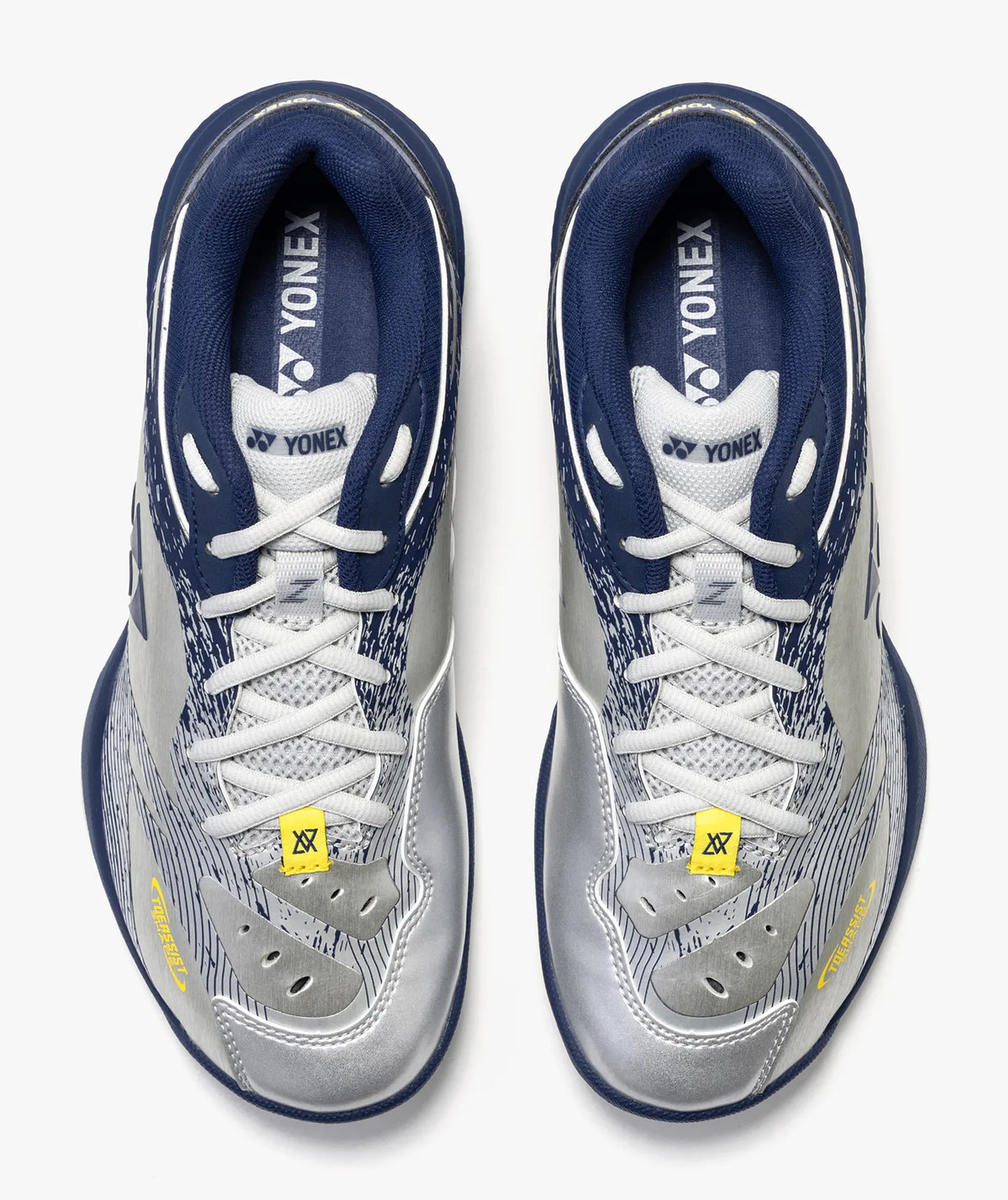 YONEX Power Cushion 65 Z VA Wide(4E) Viktor Axelsen Limited Edition Silver/Navy Badminton Shoes SHBVAZW [PRE-ORDER]