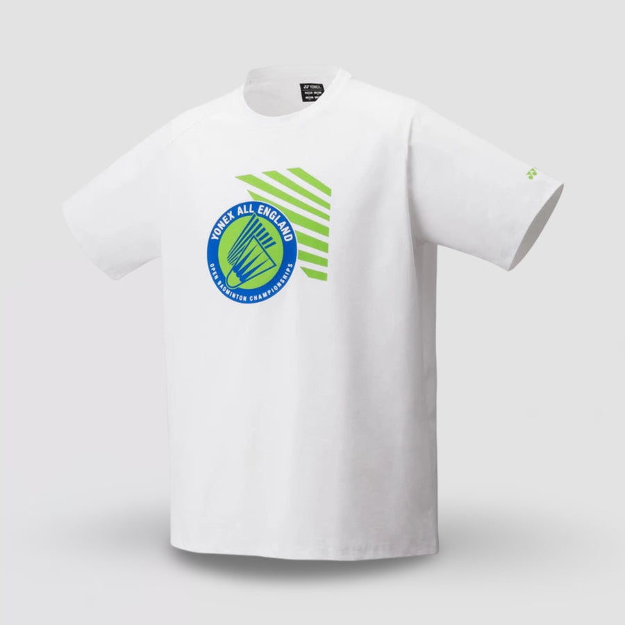 YONEX All England YOB25003EX White Badminton Shirt