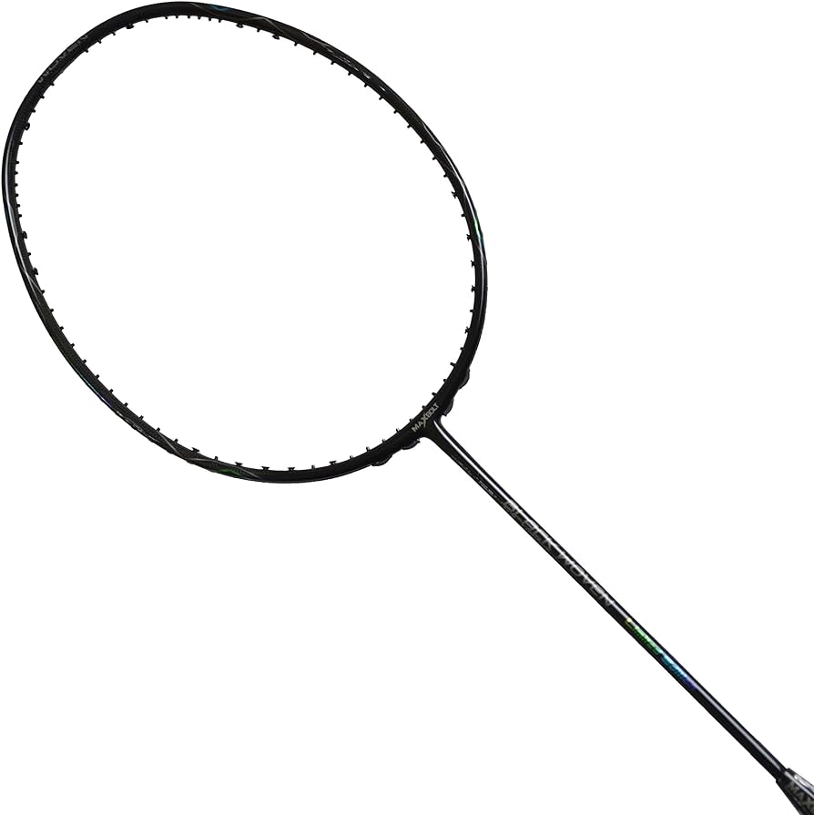 MAXBOLT LIMITED EDITION Black Woven Badminton Racquet (Strung)