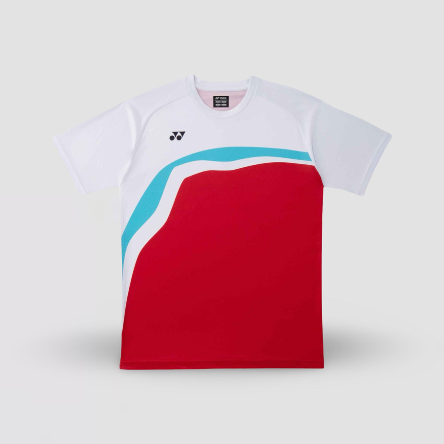 YONEX Unisex Crew T-shirt 16865EX Tango Red
