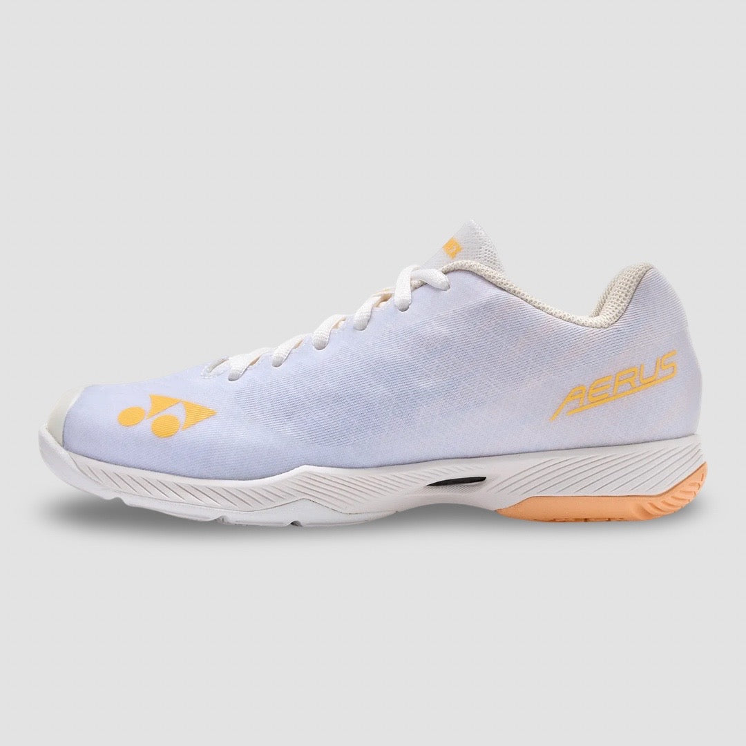 YONEX Aerus Z Women's White/Orange Badminton Shoe SHBAZ2L