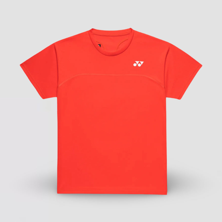 YONEX Unisex Crew Neck Shirt 10728EX Cyan Orange