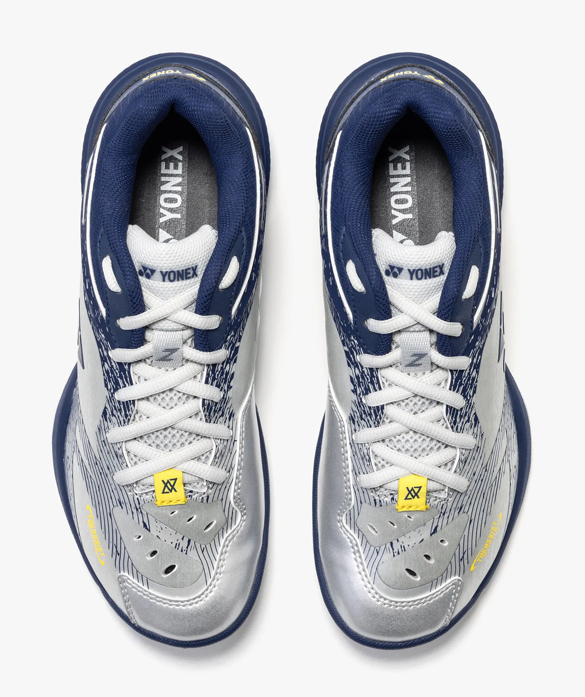 YONEX Power Cushion 65 Z VA Womens Viktor Axelsen Silver/Navy Badminton Shoes SHBVAZL [PRE-ORDER]