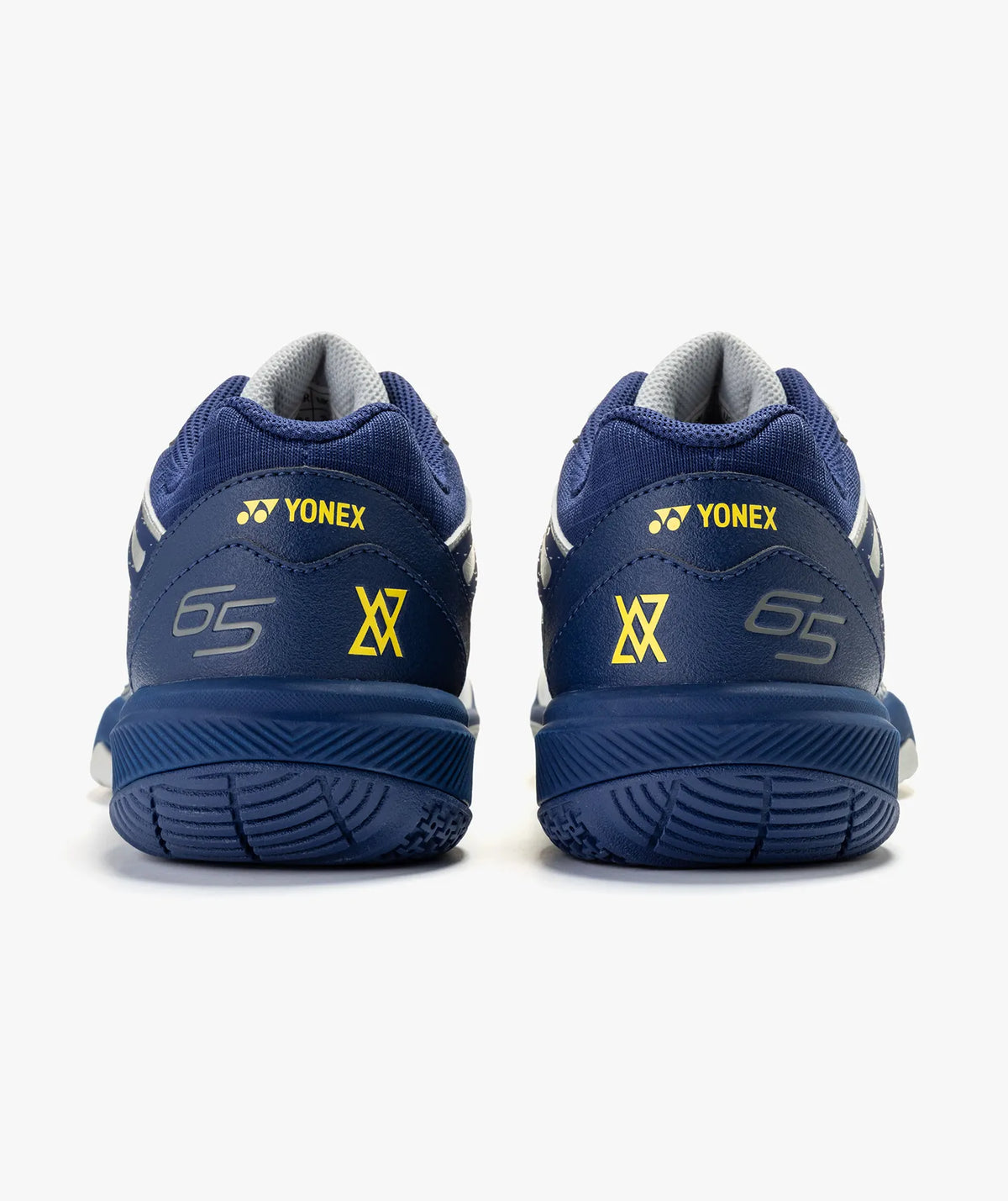 YONEX Power Cushion 65 Z VA Wide(4E) Viktor Axelsen Limited Edition Silver/Navy Badminton Shoes SHBVAZW [PRE-ORDER]