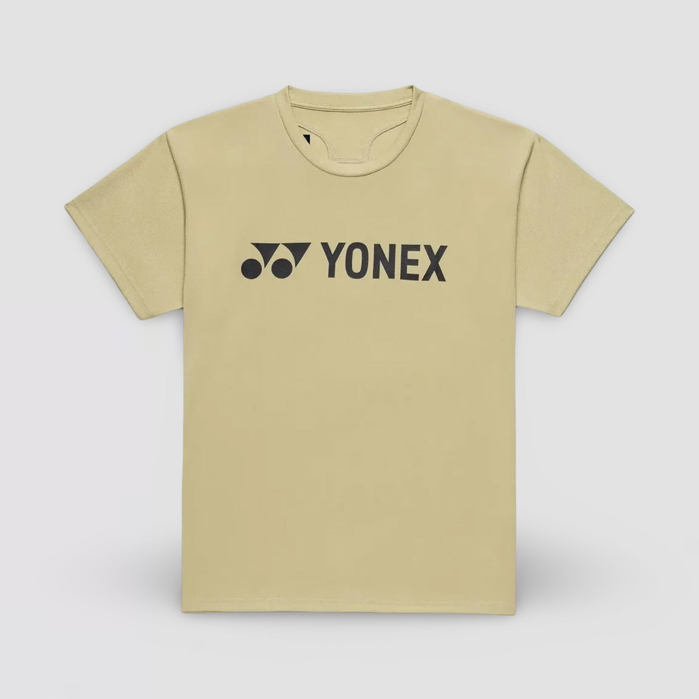 YONEX Unisex Crew Neck Shirt 16856EX Khaki Beige