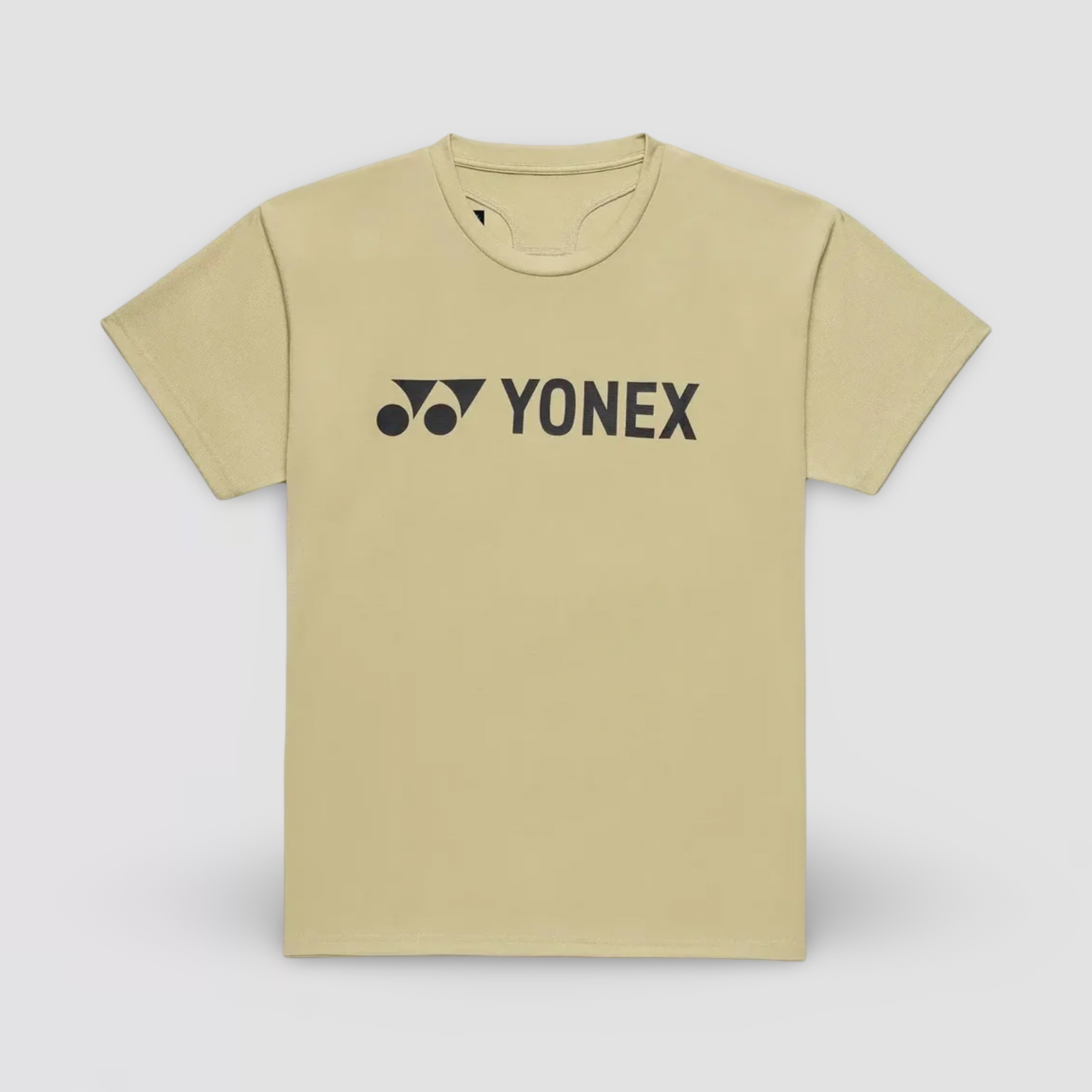 YONEX Unisex Crew Neck Shirt 16856EX Khaki Beige