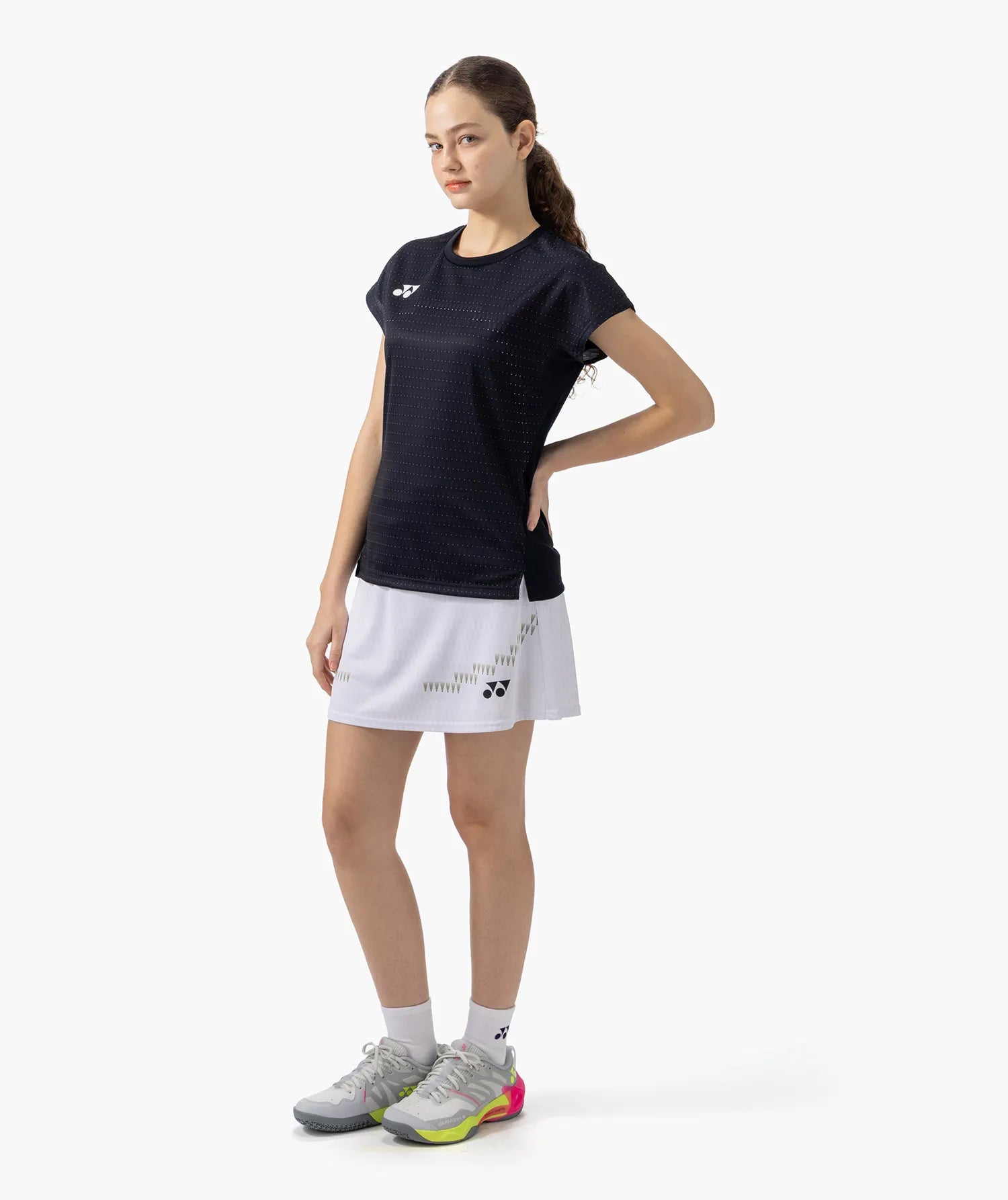 YONEX Women's Crew Neck Shirt 20952EX Black
