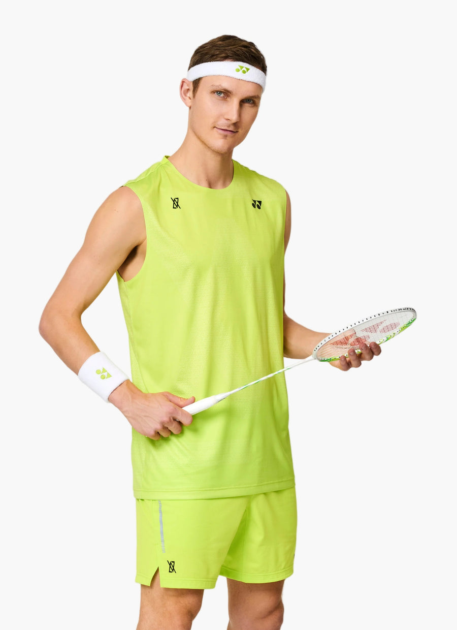YONEX Men's Sleeveless Top VA (Viktor Axelsen Collection) 10687YX Fresh Lime