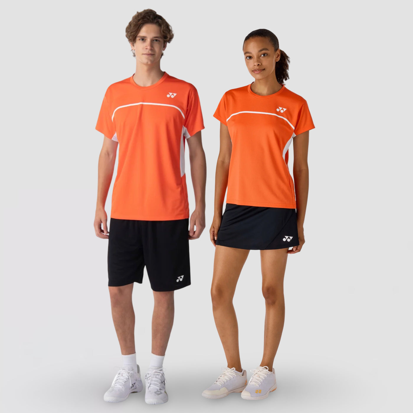 YONEX Unisex Crew Neck Shirt 10726EX Cyber Orange