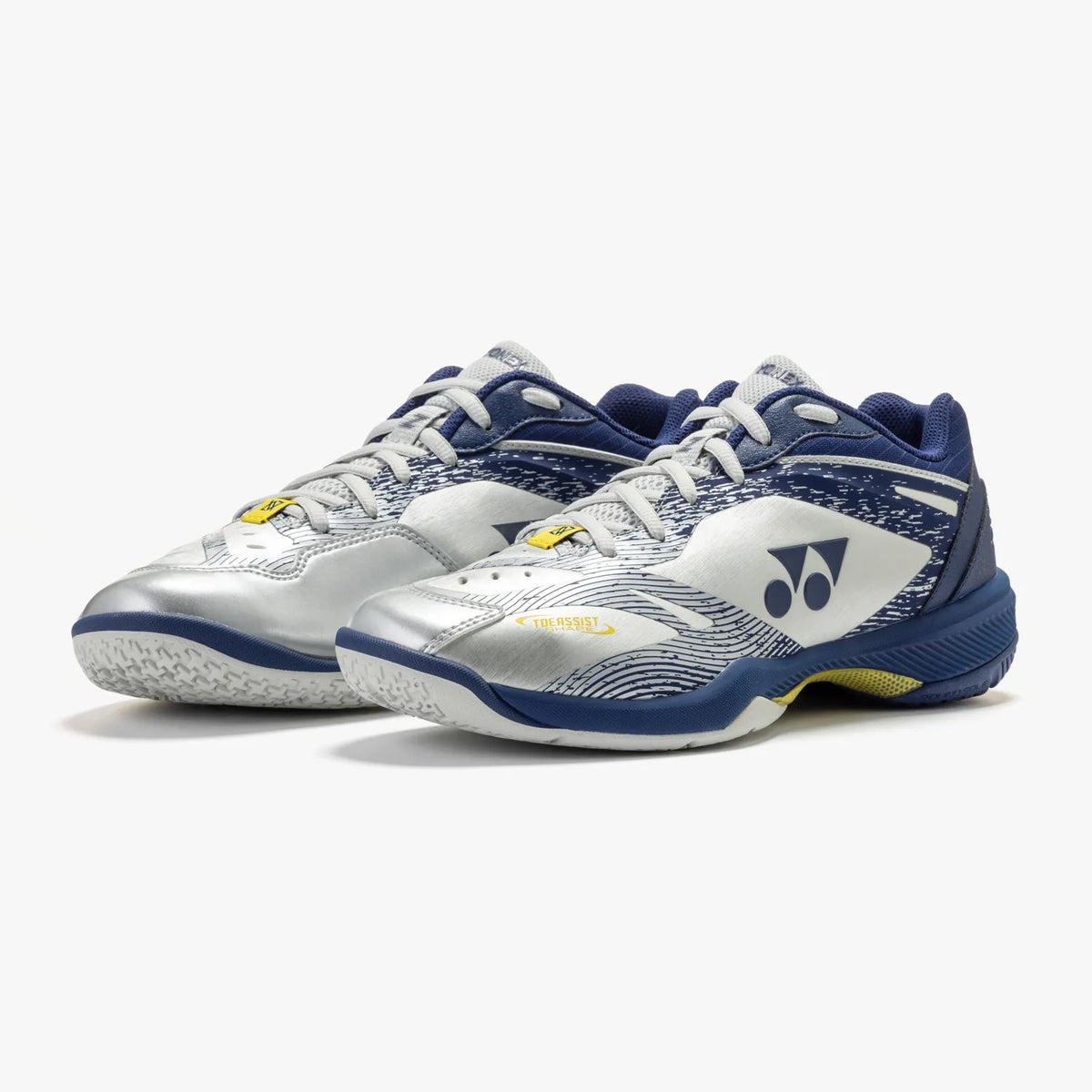 YONEX Power Cushion 65 Z VA Wide(4E) Viktor Axelsen Limited Edition Silver/Navy Badminton Shoes SHBVAZW [PRE-ORDER]