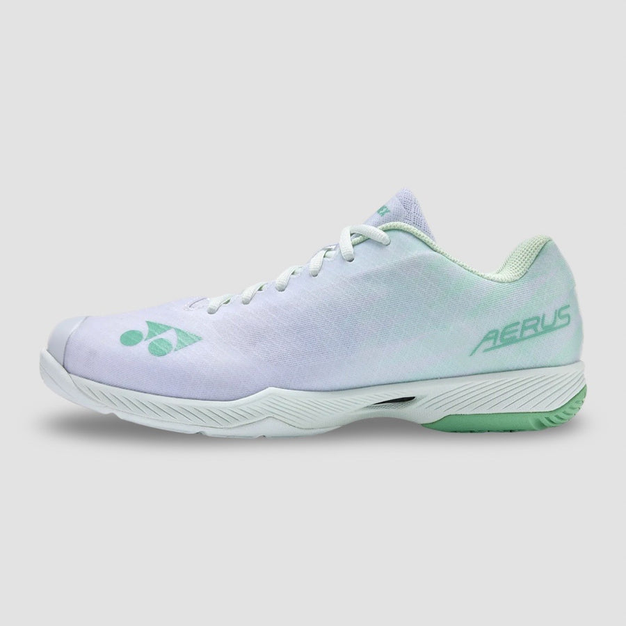 YONEX Aerus Z Wide (2026) White/Green Badminton Shoe SHBAZ2W