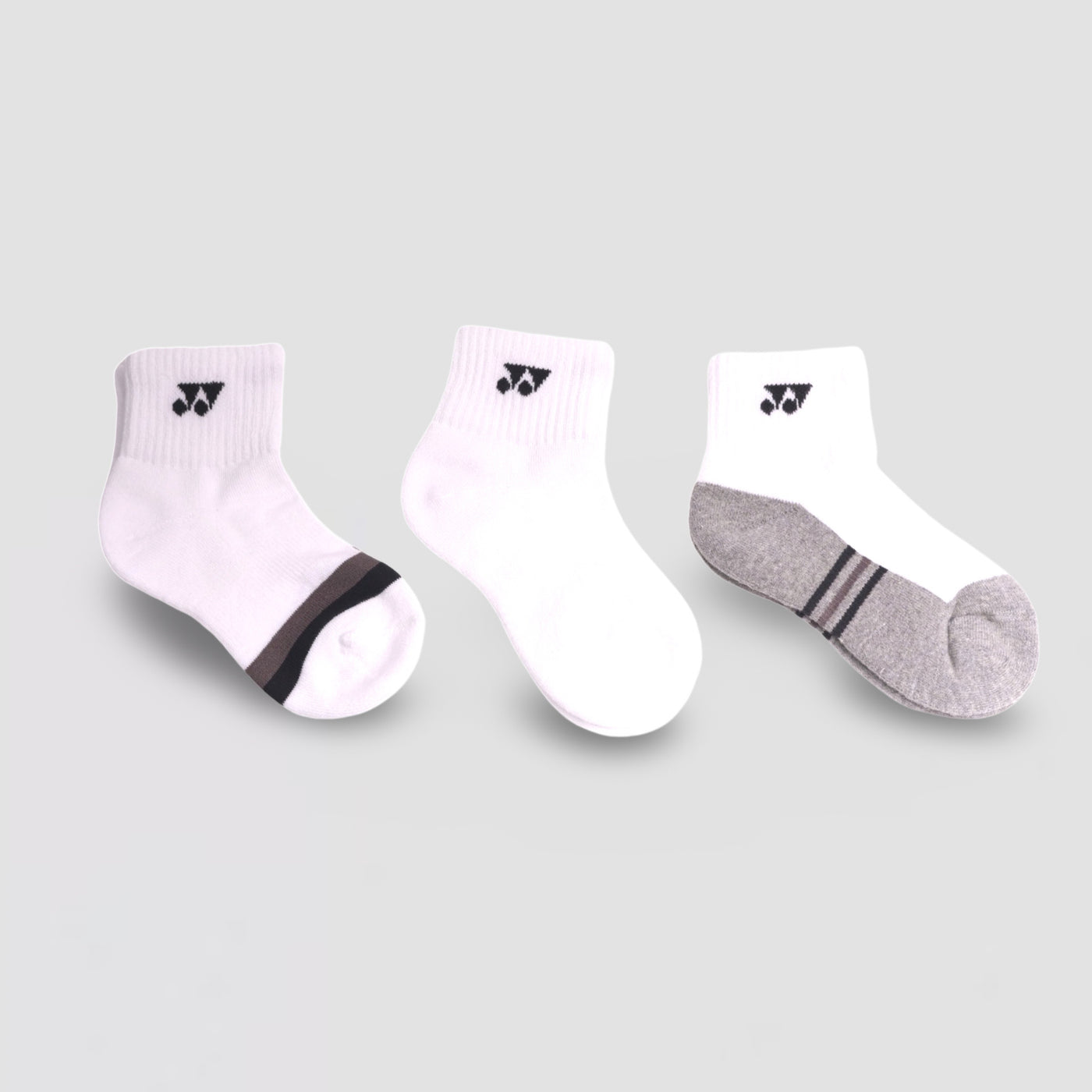 YONEX Junior Quarter Socks 19234JEX (Pack of 3)