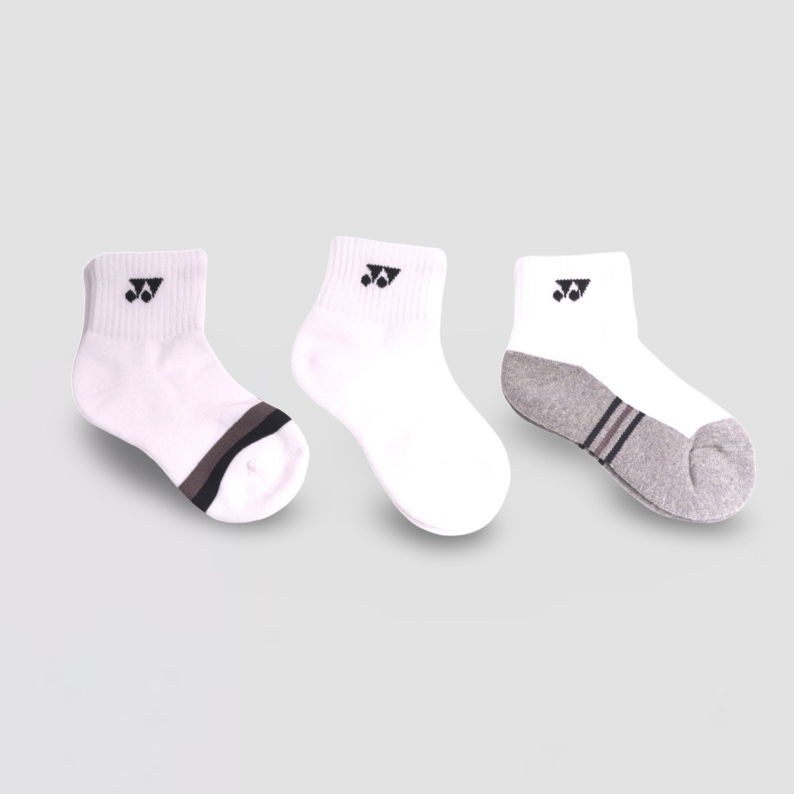 YONEX Junior Quarter Socks 19234JEX (Pack of 3)