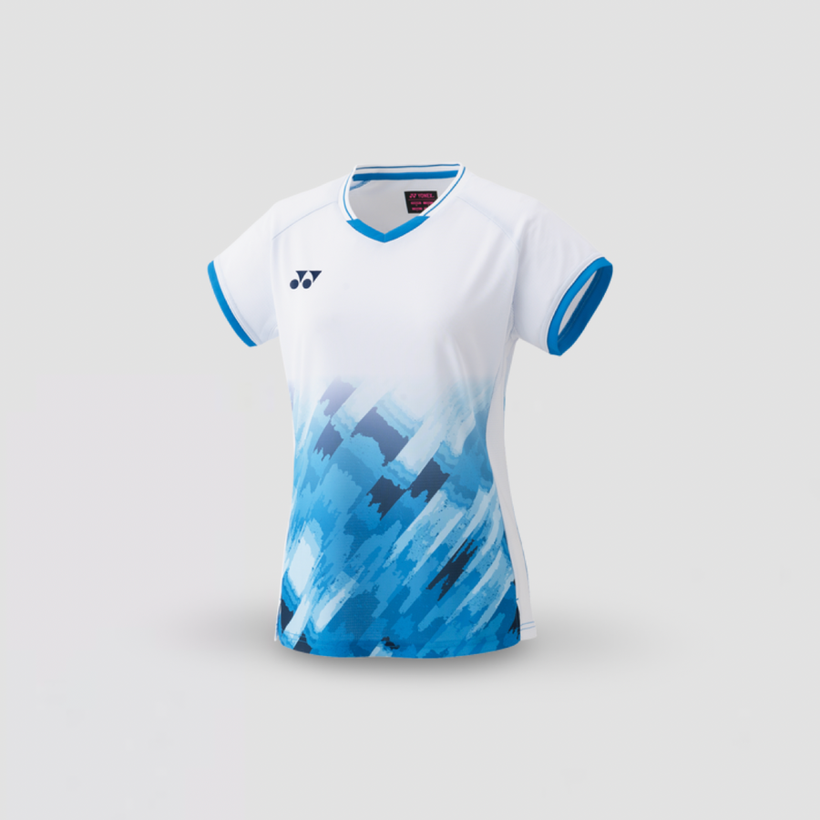 YONEX 2024 中国国家队服 女款圆领衫 20783EX 白色