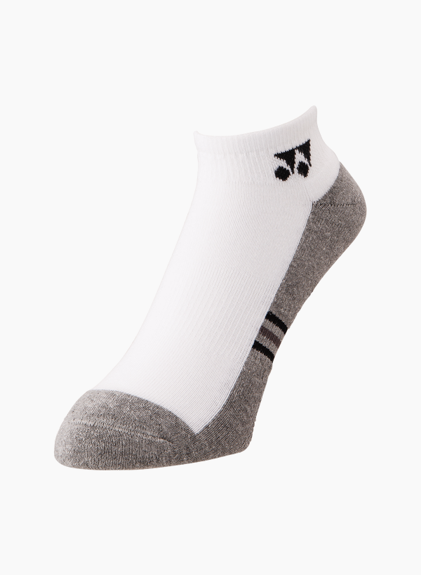 YONEX Unisex Sports Crew Socks Set (Pack of 3) 8422EX White