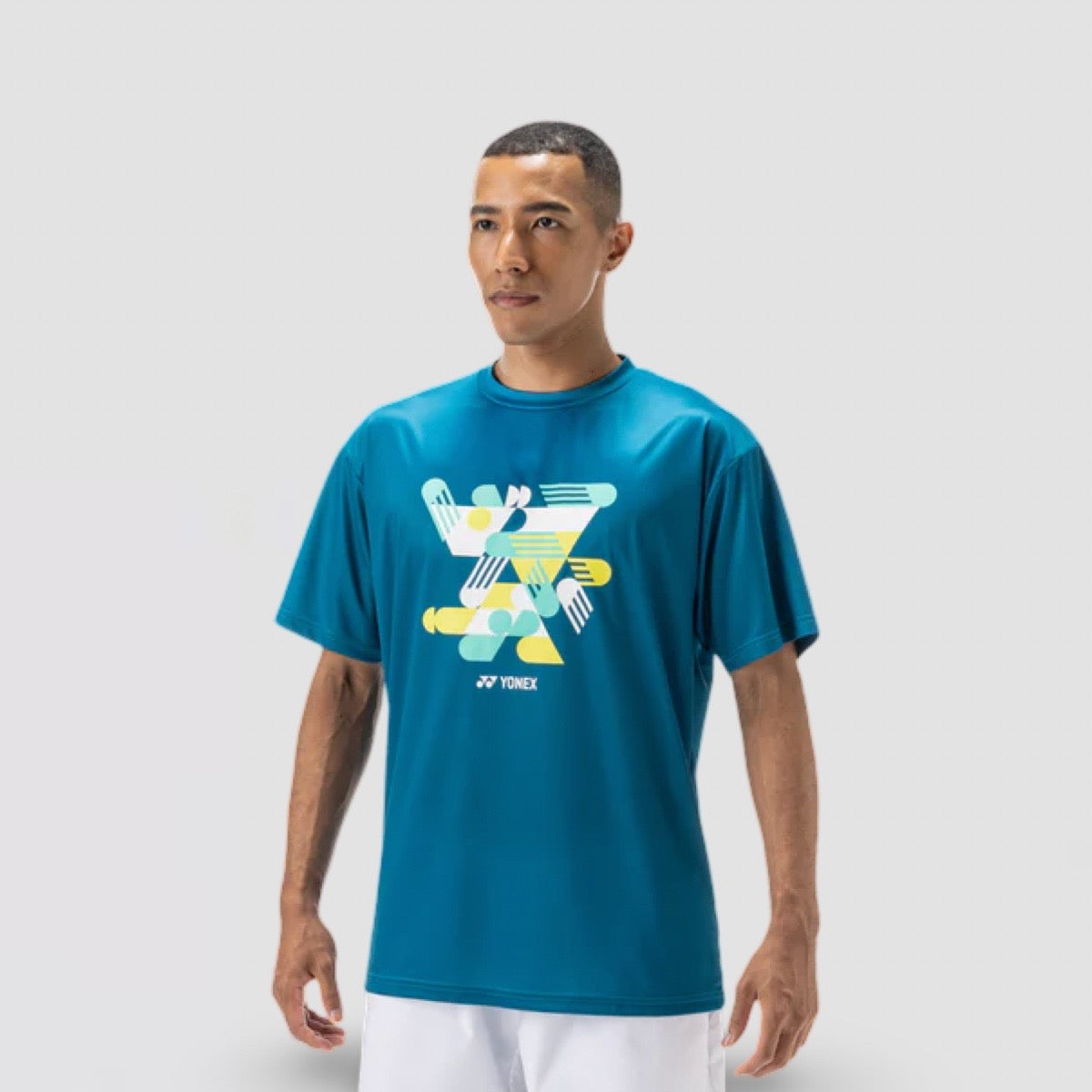 YONEX Unisex T-Shirt YM0043EX Blue Green