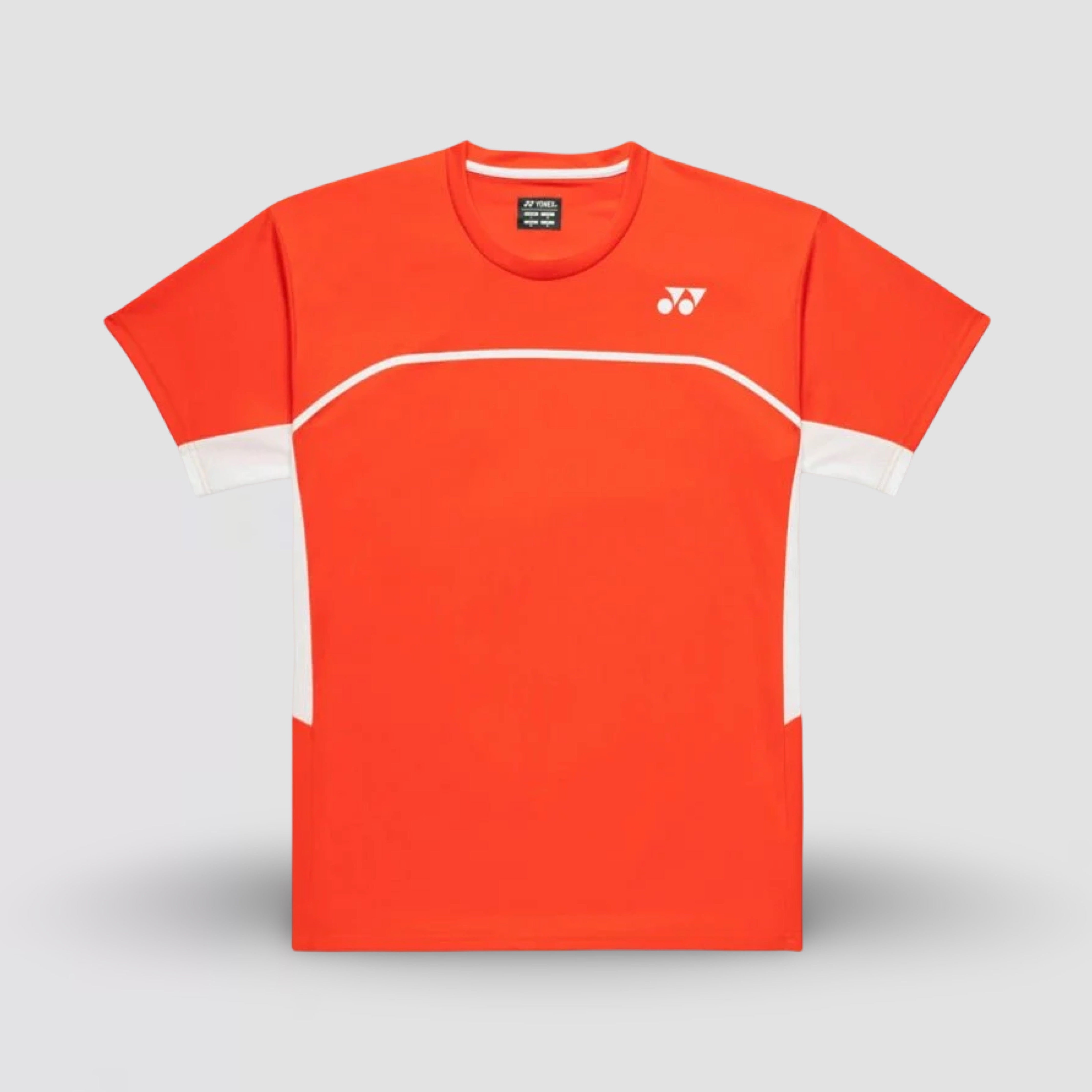 YONEX Unisex Crew Neck Shirt 10726EX Cyan Orange