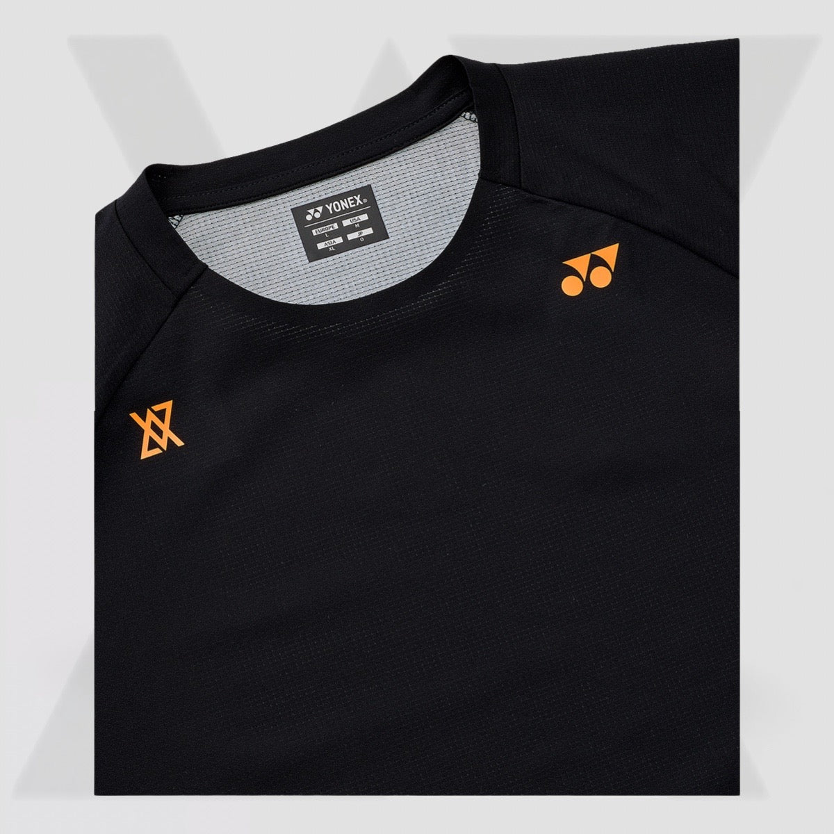 YONEX Unisex T-Shirt VA Viktor Axelsen Collection 16824EX Black