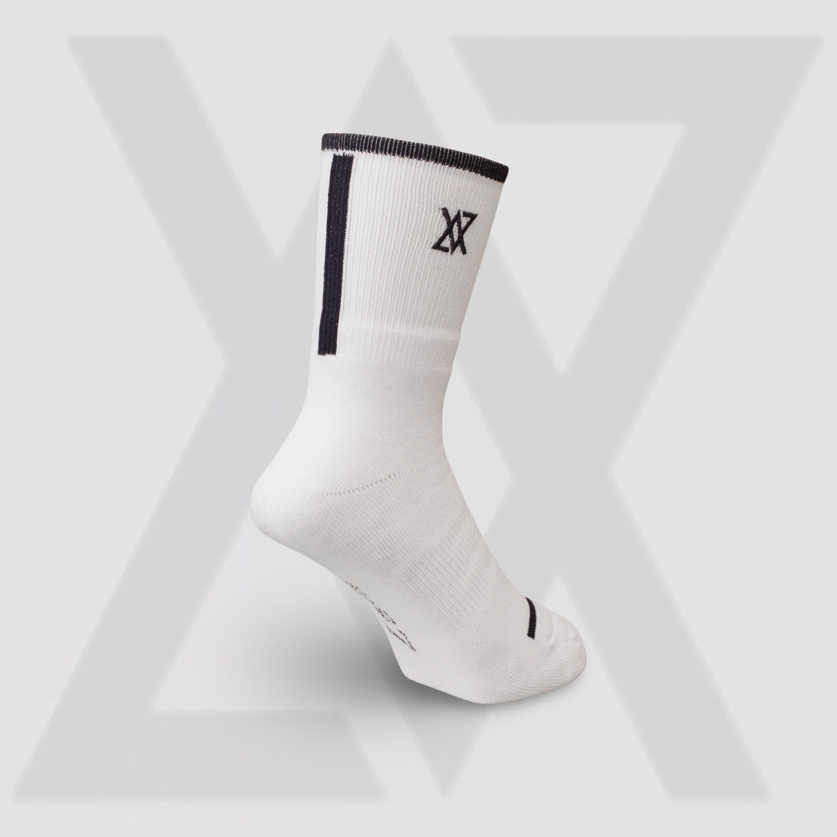 YONEX Men’s VA Sports Crew Socks Viktor Collection 19248YX White