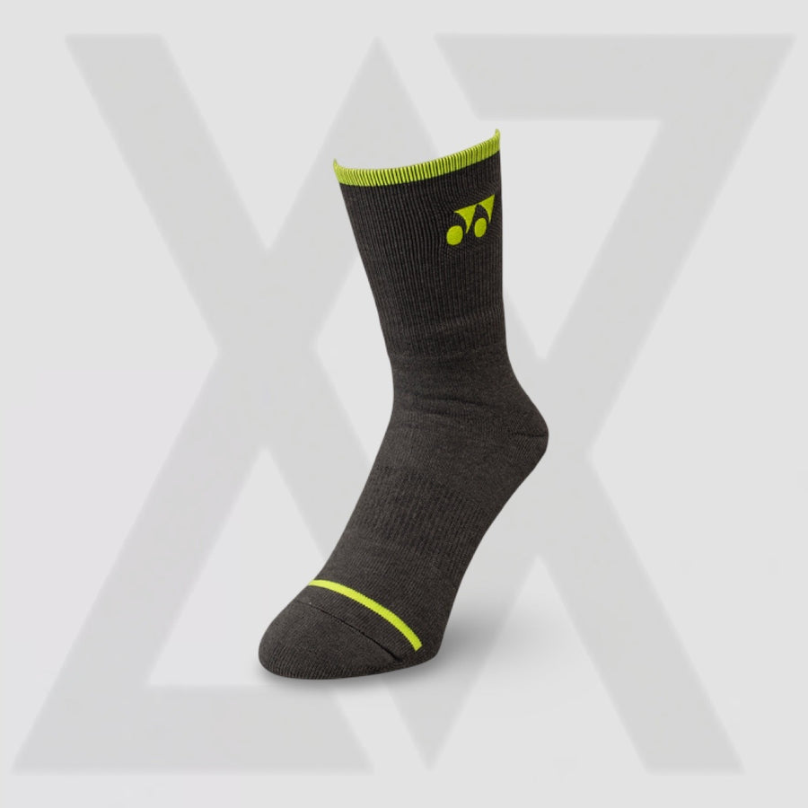 YONEX Men’s VA Sports Crew Socks Viktor Collection 19248YX Steel Grey