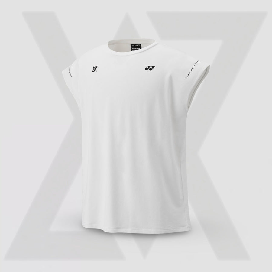 YONEX Unisex T-Shirt VA Viktor Axelsen Collection 16822EX White
