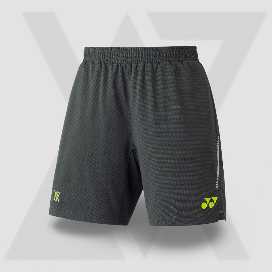 YONEX Men’s Knit Shorts VA Viktor Axelsen Collection 15227YX Steel Gray
