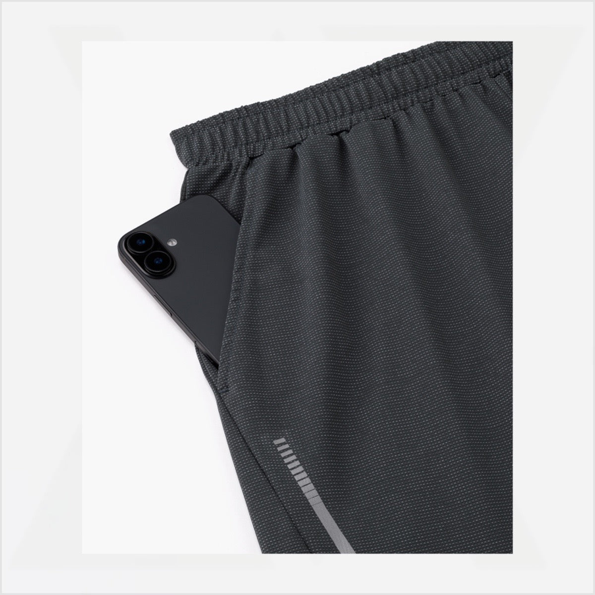 YONEX Men’s Knit Shorts VA Viktor Axelsen Collection 15227YX Steel Gray