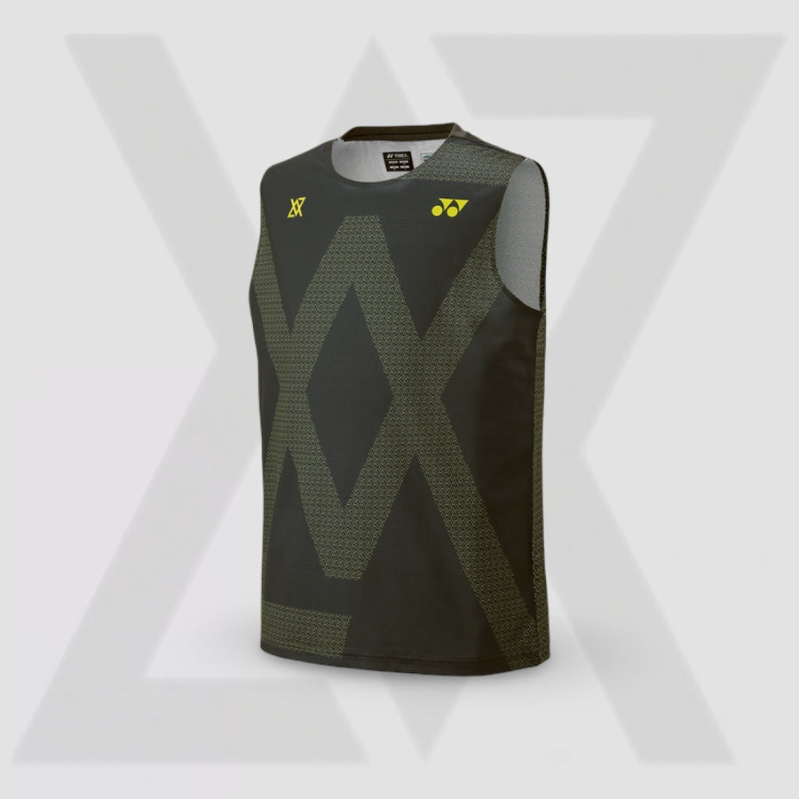 YONEX Mens Sleeveless Top VA Viktor Axelsen Collection 10687YX Steel Gray