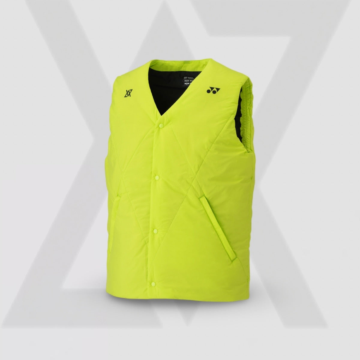 YONEX Unisex Padded Vest VA Viktor Axelsen Collection 90098EX Fresh Lime
