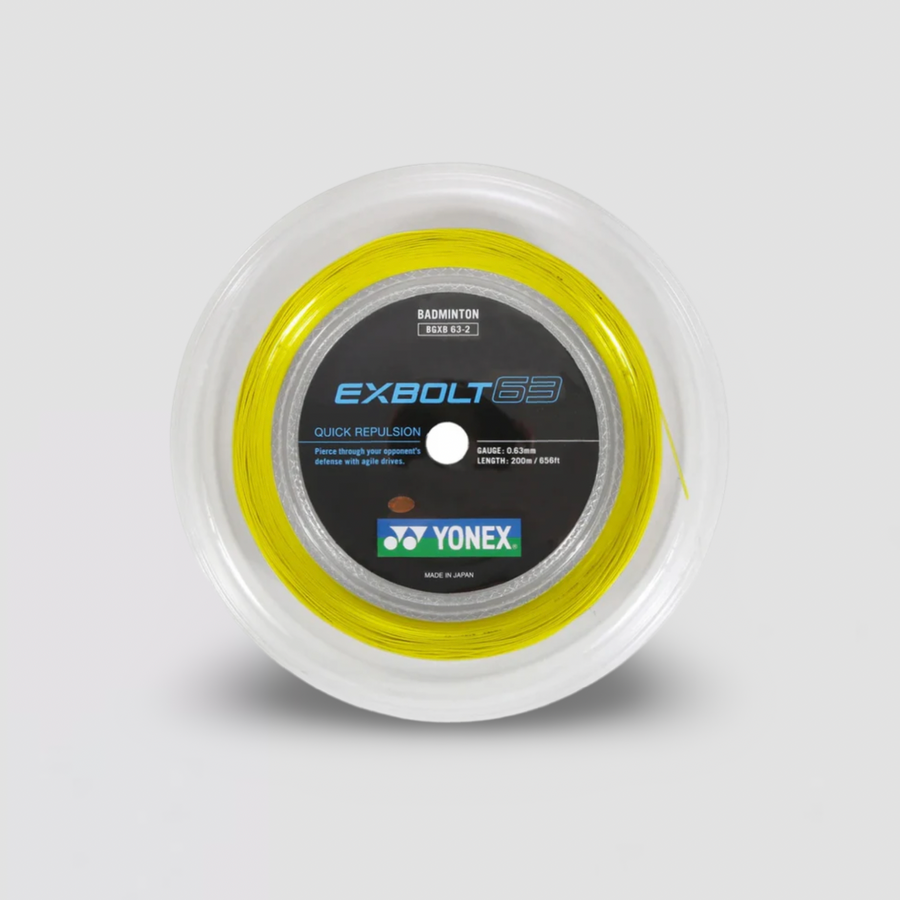 YONEX Exbolt 63 Badminton String (200m Coil) | Badminton World