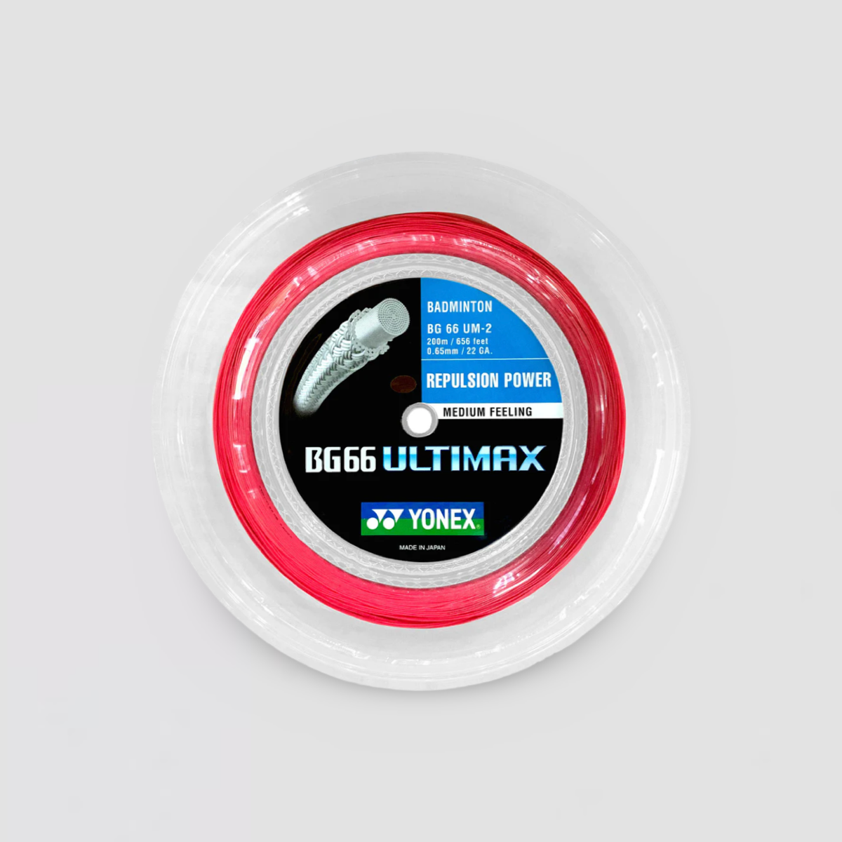 YONEX BG 66 Ultimax Badminton String (200m Coil)