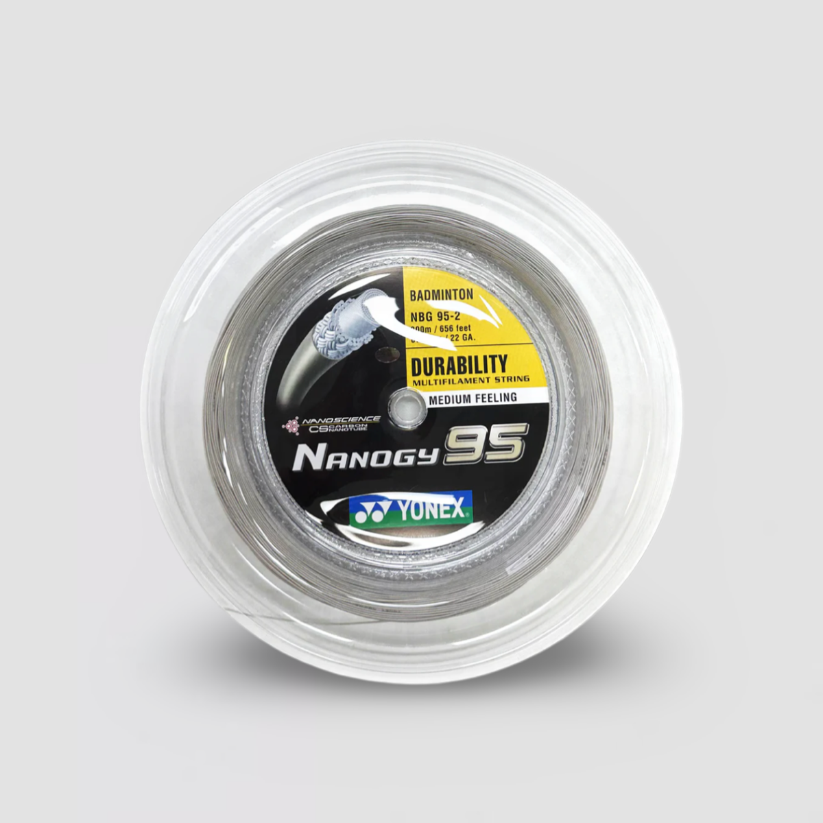 YONEX Nanogy 95 羽毛球线 (200 米卷)