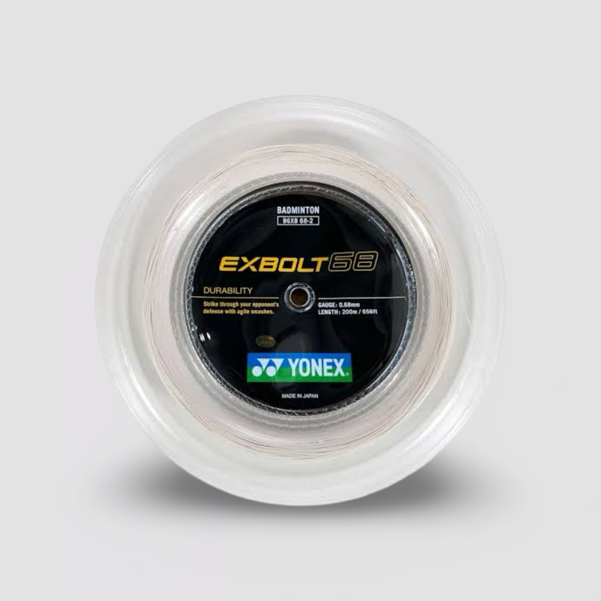 YONEX EXBOLT 68 200m ロール ガット エクスボルト 新品 楽天市場 YONEX EXBOLT 68 200m ロール ガット エクスボルト 新品 楽天市場