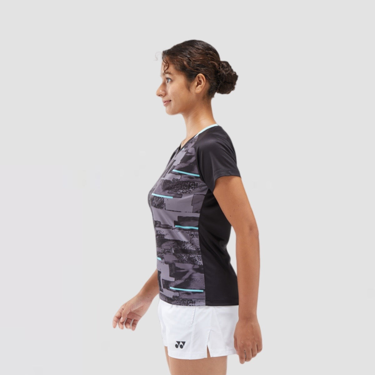 YONEX Women's Crew Neck Shirt YW0034EX Black