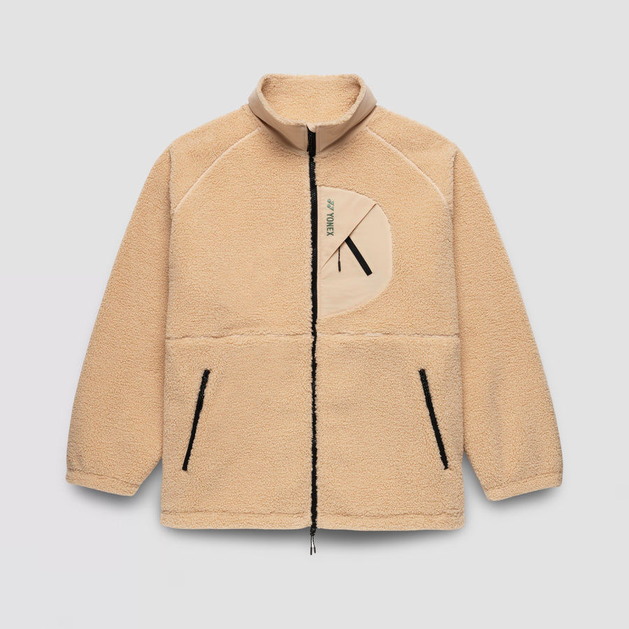 YONEX Nature Series Warm-Up Jacket 51065EX Pearl Khaki