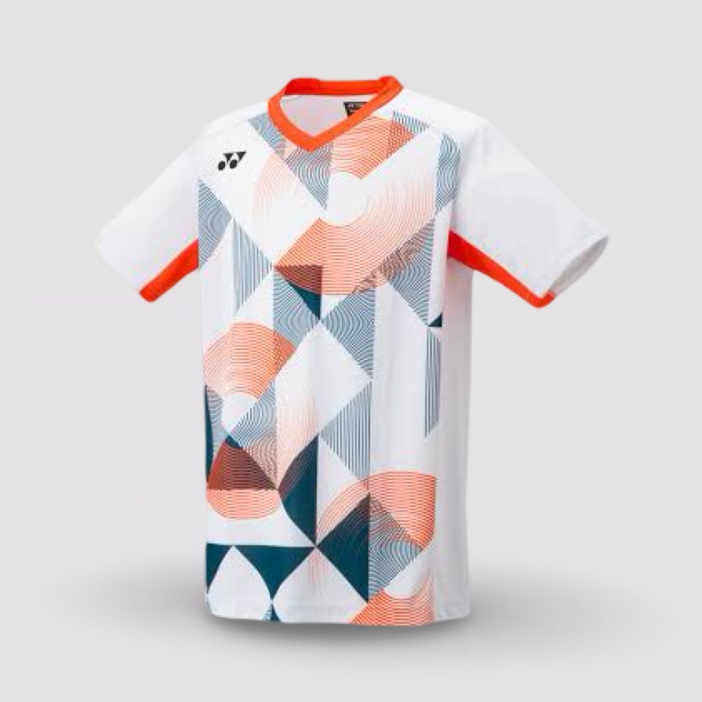 YONEX 2024 Men’s Crew Neck Shirt (Kevin Sukamuljo & Marcus Gideon) 10576EX White