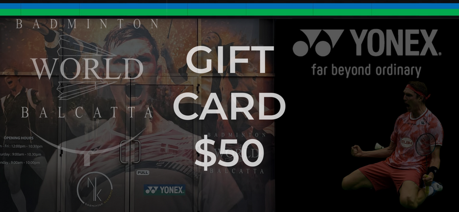 BADMINTON WORLD BALCATTA GIFT CARD