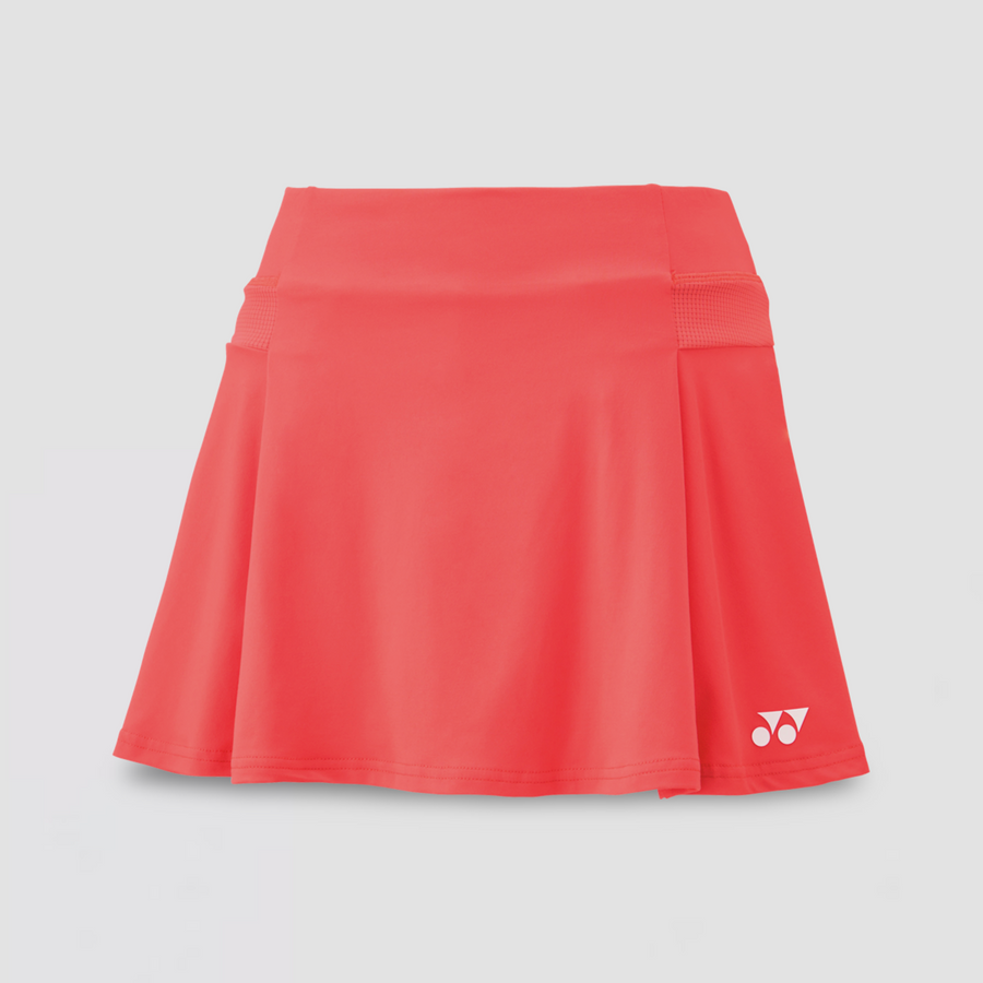 YONEX Australian Open 2025 Womens AO25 Womens Skirt (Inner Shorts) 26145YX Coral Red