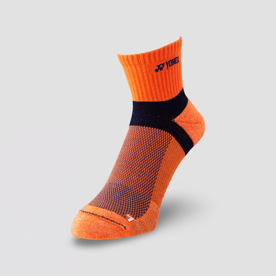 YONEX Unisex Sport Quarter Socks 19232EX High Orange