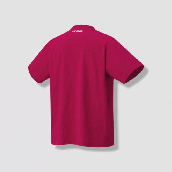 Yonex BWF 2023 Souvenir World Championships Shirt YOB23190 Deep Red UNISEX