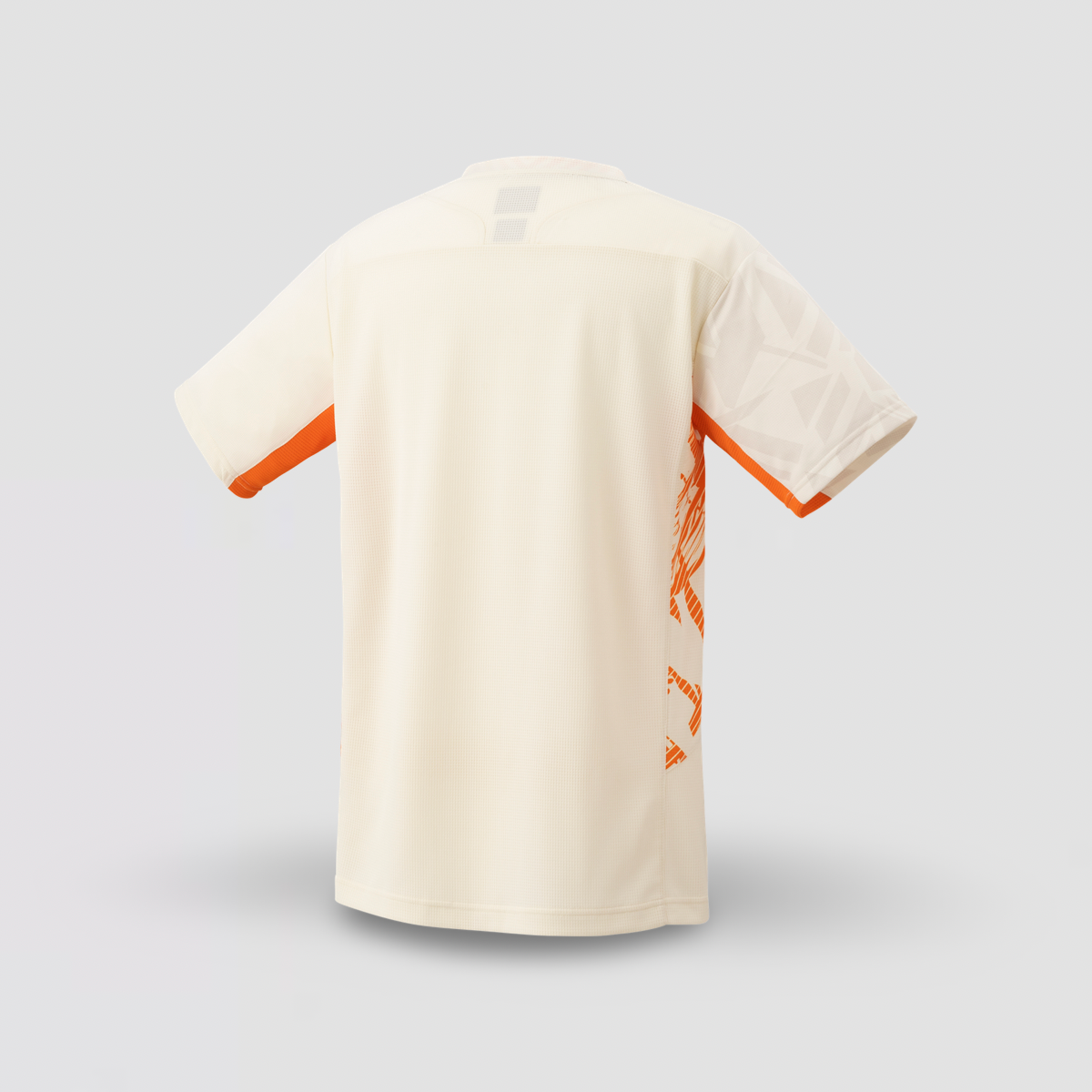 YONEX Men’s China Team Crew Neck Shirt 10642YX Cream (Slim Fit)