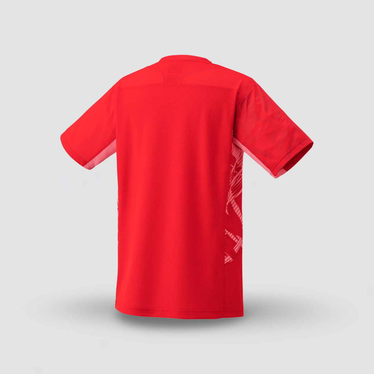 YONEX Men’s China Sudirman Cup Team Crew Neck Shirt 10642YX Tango Red (Slim Fit)