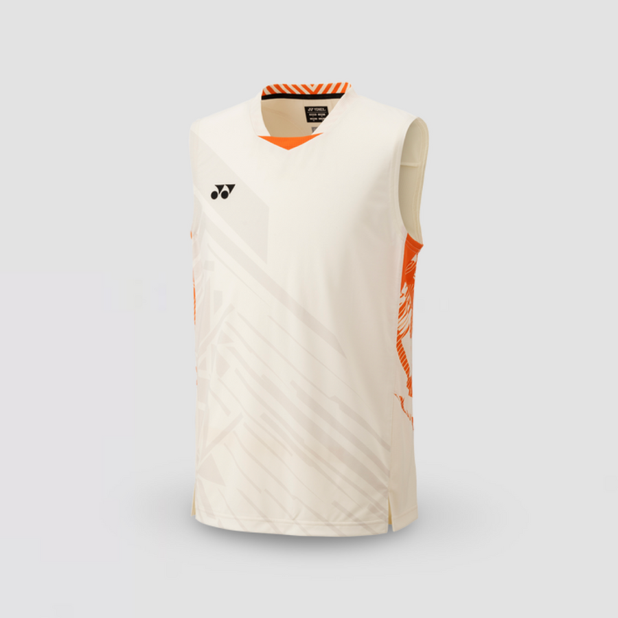 YONEX Men’s China Team Sleeveless Top 10643YX Cream