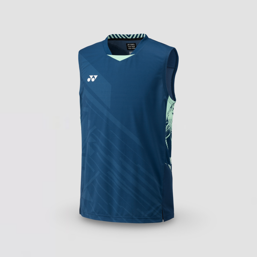 YONEX Men’s China Team Sleeveless Top 10643YX Blue Ink